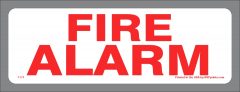 Fire Alarm Stickers