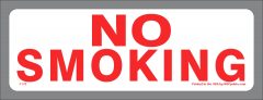 Sign for No Smoking
