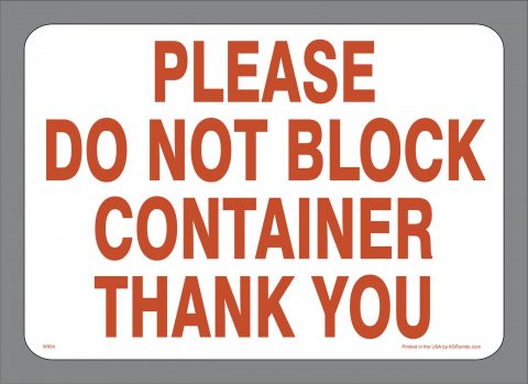 Block Container Sticker