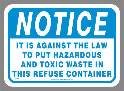 Hazardous Waste Labels