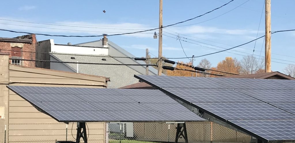 Solar Photovoltaic Panels at Kewanna Screen Printing
