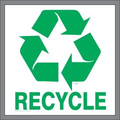 Recycle stickers