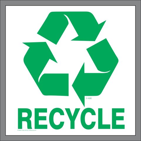 Recycle stickers