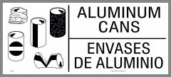 large aluminum cans sticker