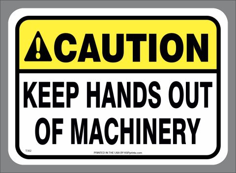 Keep Hands Out Sticker