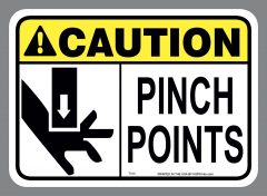 Pinch Points Sticker