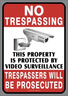 Video Surveillance Sticker