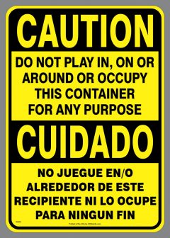Bilingual Play In Container Sticker