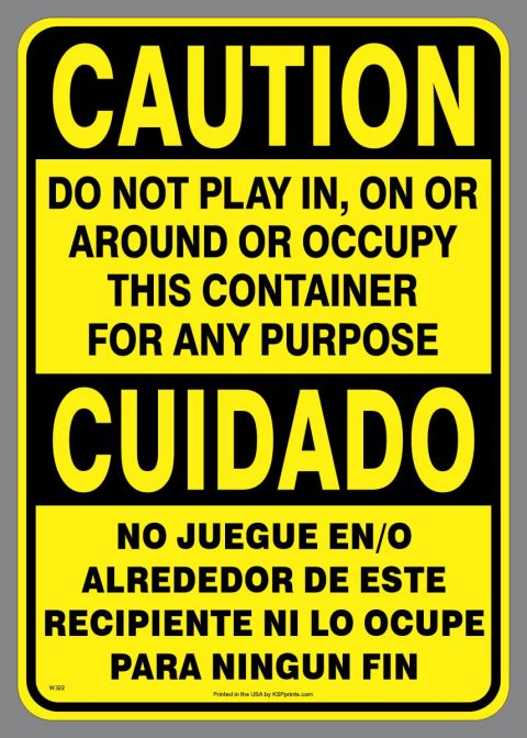 Bilingual Play In Container Sticker