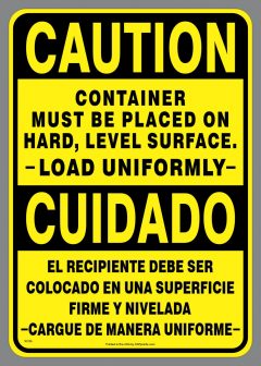 Large Load Uniformly Decal