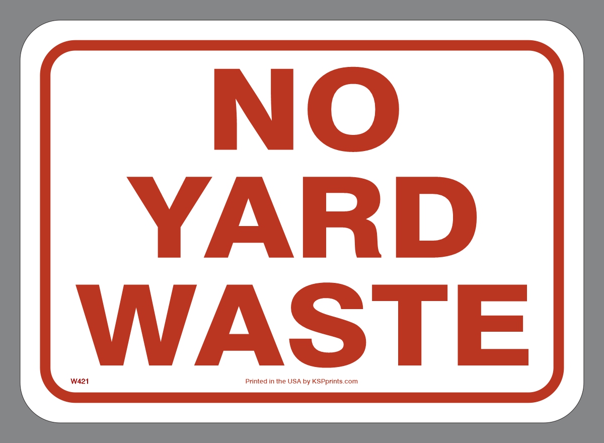 No Sticker Needed For Yard Waste In Bettendorf & Davenport, Iowa
