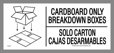 bilingual breakdown boxes sticker