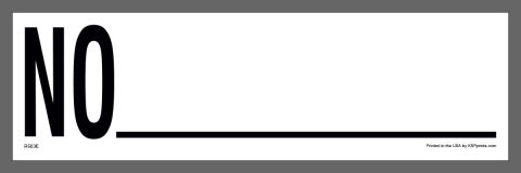 No _ Container Sticker