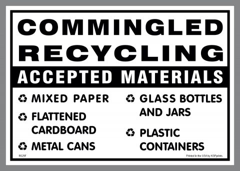 Commingled Recycling Materials