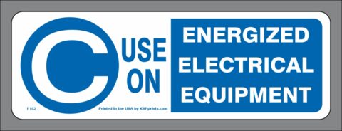 Class C Fire Label