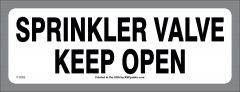 Sprinkler Valve Locator Sticker