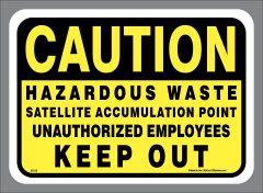 Hazardous Waste Sign