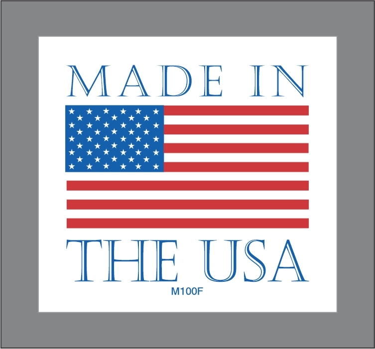 Made In the USA Sticker: Tell Everyone Where Your Machinery was made