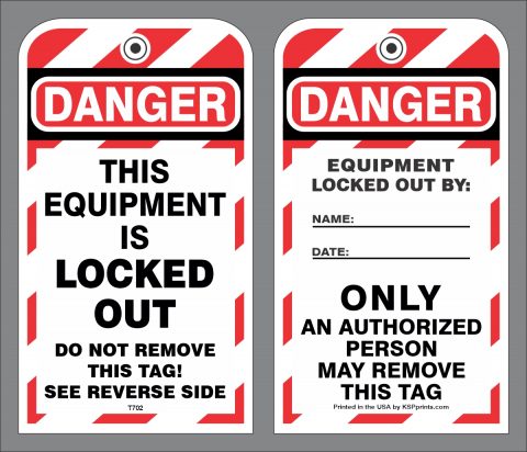 Tagout Tag