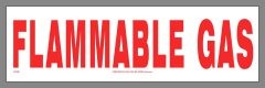 Flammable Gas Sticker