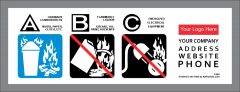Class A Extinguisher Label