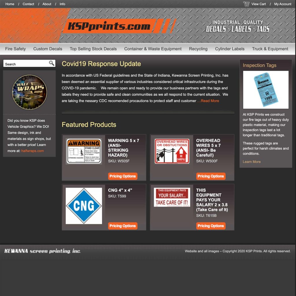 Website Launches