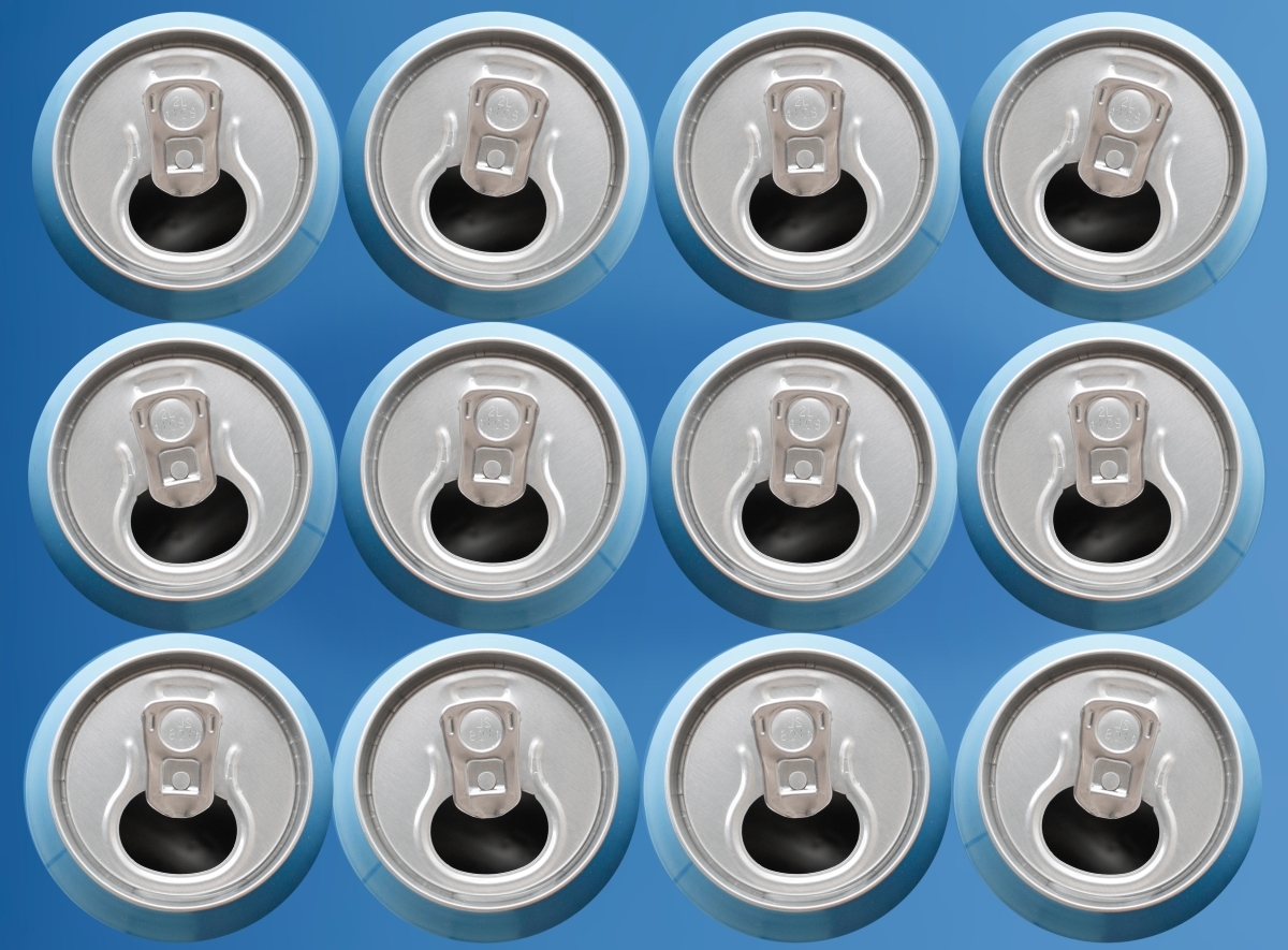 Aluminum Cans Recycling Sticker for your Aluminum Can recycle bi