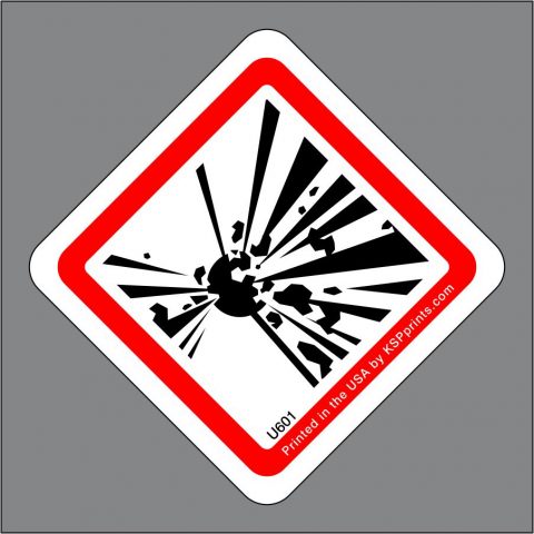 GHS Explosive Symbol