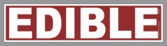 EDIBLE food label