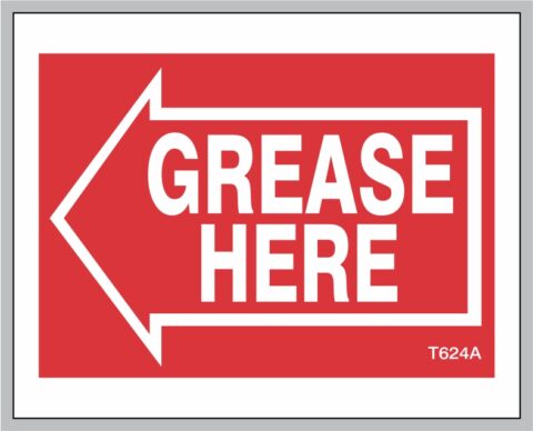 Right hand Grease Stickers