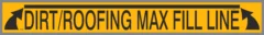 Dirt & Roofing Materials Max Fill Line decal
