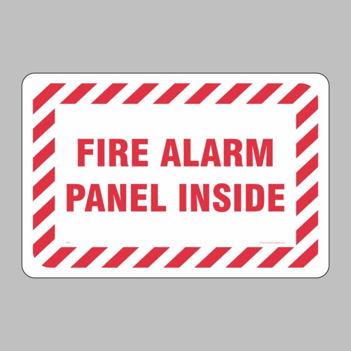 Fire Alarm Panel Label | NFPA72 Compliant 5 x 7 Vinyl